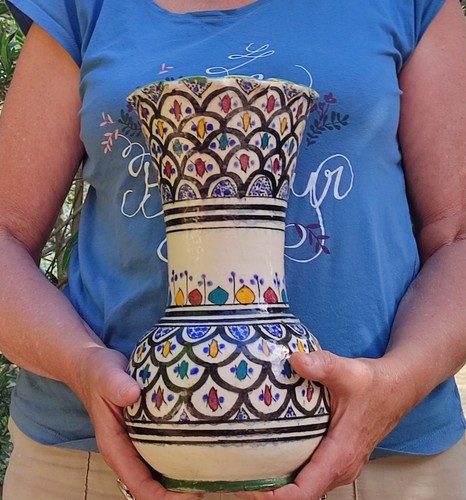 Grand vase terre cuite - terre,