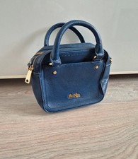 Sac à main bleu en cuir  de