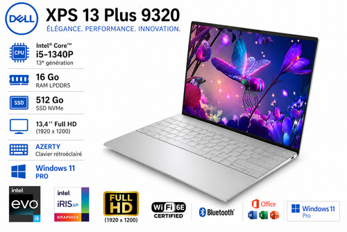 Dell xps plus 9320 - 9320, i5-1340p