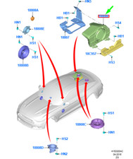 Subwoofer FORD MUSTANG MK6