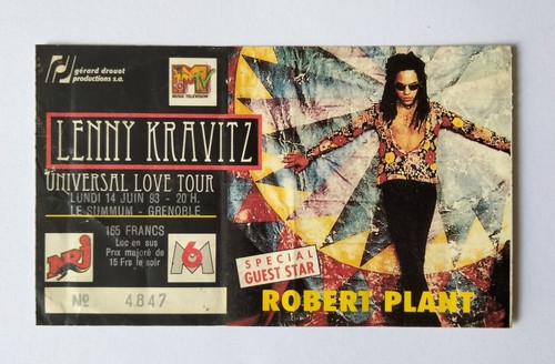 Lenny kravitz ticket universal - lenny,
