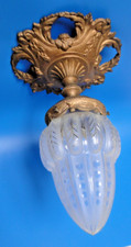 Plafonnier lustre obus en