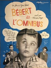 Affiche Cinéma BÉBERT ET L'OMNIBUS 120x160cm Poster Yves Robert Michel Serrault