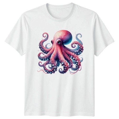 Aquarelle octopus marine life - aquarelle,
