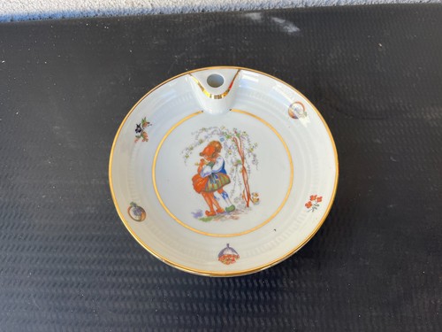 Assiette bouillie ancienne - à,
