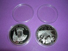 2 MEDAILLES ‘’WINSTON CHURCHILL’’ 1874 - 1965 ET DEBARQUEMENT 6 JUIN 1944