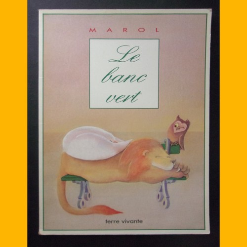 Banc vert marol éditions - le,