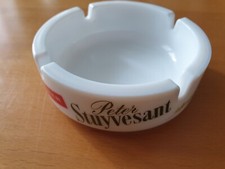 Cendrier vintage Peter Stuyvesant en opaline 3x11 cm
