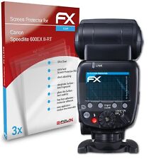 atFoliX 3x Protecteur d'écran pour Canon Speedlite 600EX II-RT clair