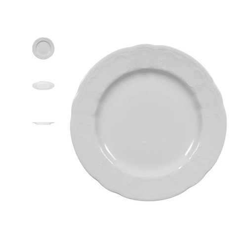Assiettes plates salzburg - x,