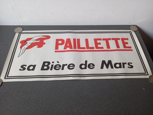 Rare ancienne affiche plv pub - ancienne,