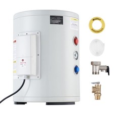 Chauffe-eau électrique instantané 40 L avec écran LED 1,6 kW pour douche
