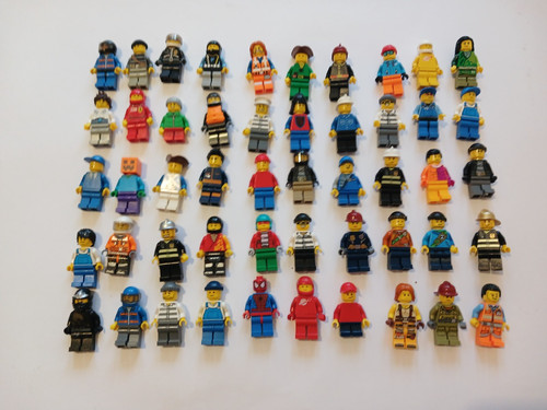 Lego lot 50x minifig - lego,