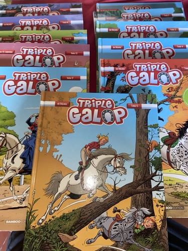 Lot triple galop - de, bd