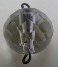 Pampille boule facettée