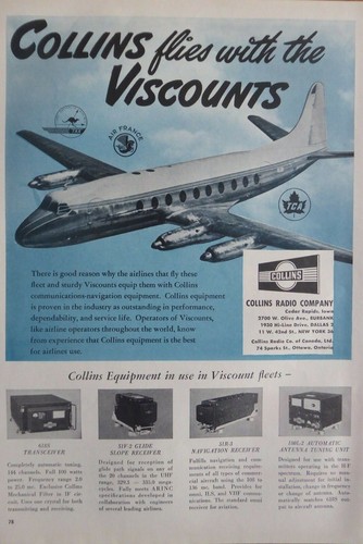 1954 pub collins radio - pub,