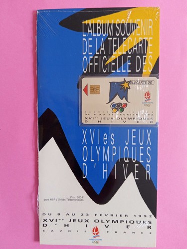 Encart neuf télécarte - encart,