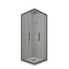 CABINE PAROIS DOUCHE D'ANGLE