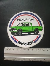 Ancien Autocollant - NISSAN - pickup 4x4.