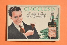CLACQUESIN - Apéritif extrait des PINS - carnet de bar - SUPERBE !