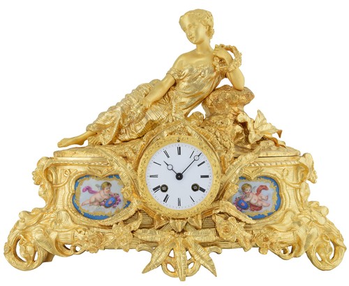 Flore kaminuhr empire clock - flore,