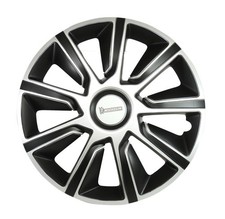 009113 Set de 4 Enjoliveurs pour Jantes 14" Pouces – NVS 42 Bicolore – Effet ...