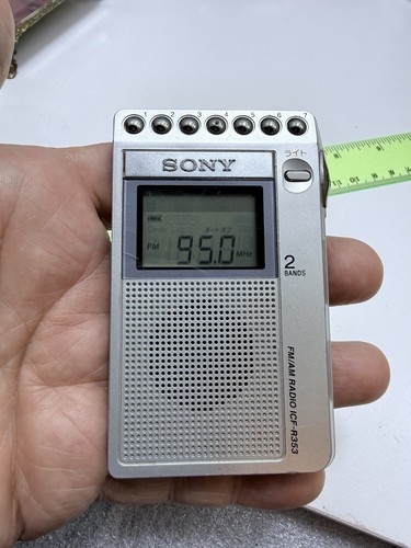 Sony icf r353 portable - sony, am/fm