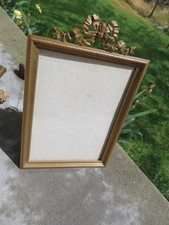 ancien cadre photo en bronze