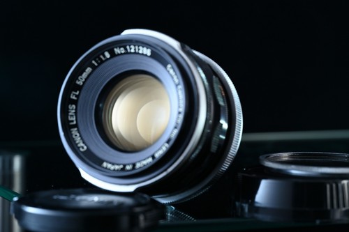 Objectif canon 50mm 1 - objectif, fl