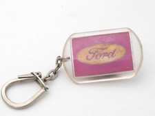 PORTE CLÉS ANCIEN - AUTOMOBILE - FORD  - REBEYROLLE - LA VILLA D'AY