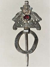 ANCIENNE FIBULE ARGENT