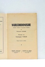 Nabuchodonosor Giuseppe Verdi
