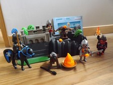 Playmobil 6627 - le Bastion des Chevaliers du Dragon Ailé Moye-âge médiéval fort