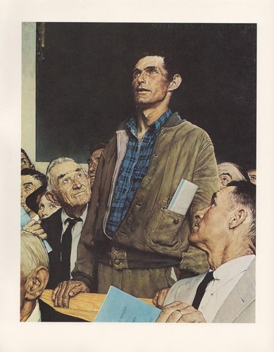 Norman rockwell 1977 vintage - norman,