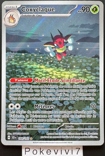 Carte pokemon coxyclaque - carte,