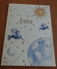 RARE COLLECTOR - MENU CONCORDE AN 2000 illustré par Jean Boggio