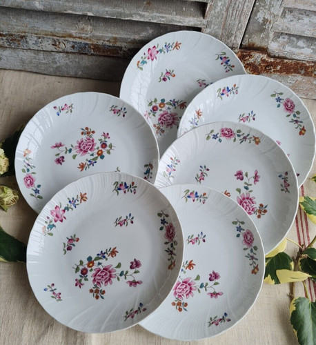 Anciennes assiettes creuses - 6,