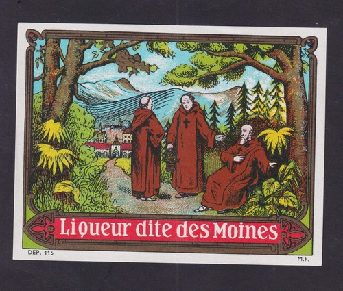 Ancienne étiquette alcool - ,
