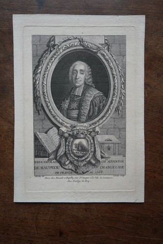 Nicolas maupeou 1714 - maupeou, (