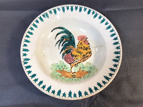 Ancienne assiette - , en