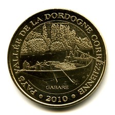 19 AUBAZINE La gabare, 2010, Monnaie de Paris
