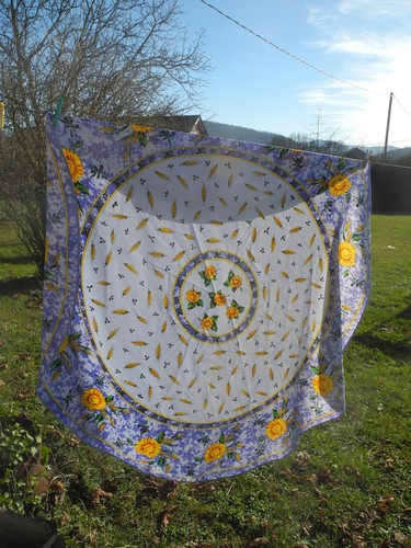 Nappe ronde provençale - nappe,