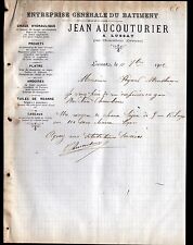 LUSSAT (23) CIMENT & CHAUX