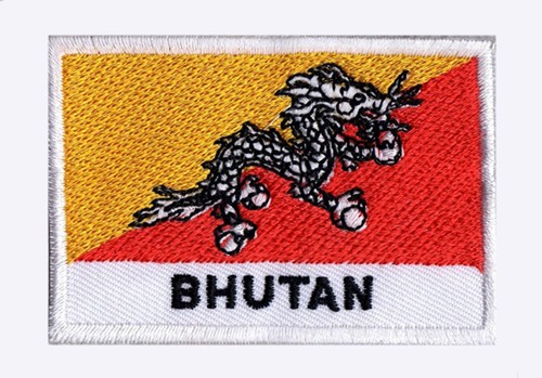 écusson patch bhoutan - Écusson,