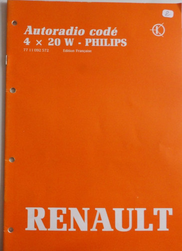 Manuel atelier renault - manuel,