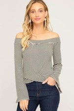 Gianna Off The Shoulder Bell