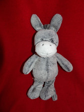 DOUDOU PELUCHE SIMBA TOYS ANE GRIS CHINE BLANC 30 cm jamais servi