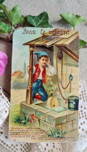 Ancienne carte chocolat - ancienne,
