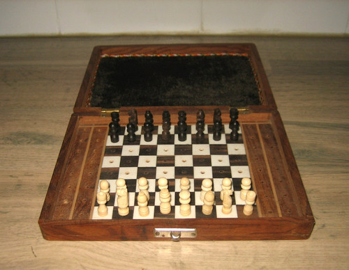 Ancien echiquier jeu - echiquier,