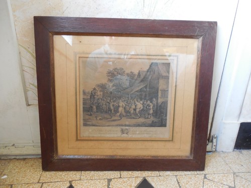 Gravure 18eme siecle david - gravure,